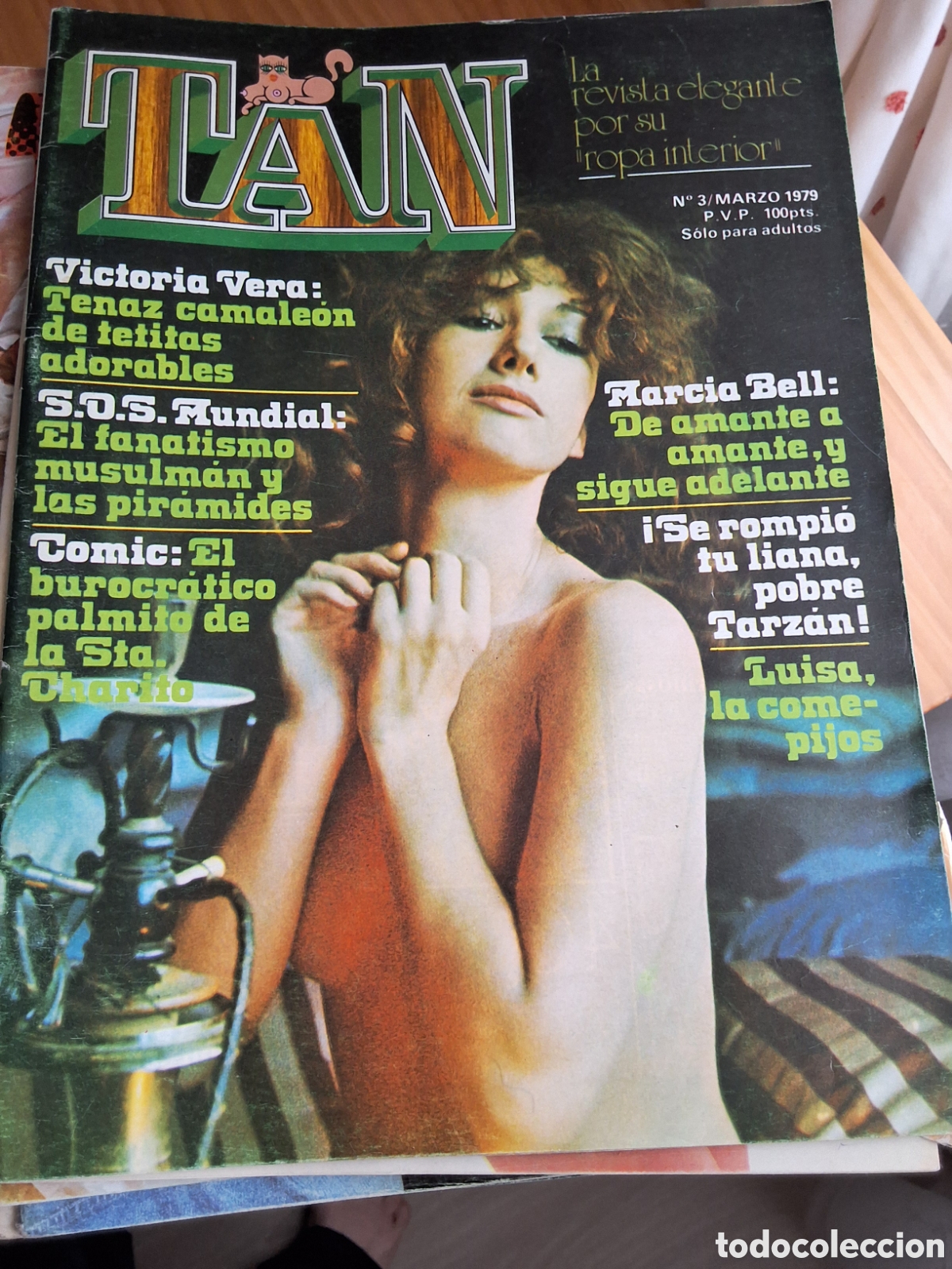 Zeitschriften: Tan revista erotica espa&ntilde;ola desnudos mujeres n&uacute;mero 3 a&ntilde;o 1979/3 Victoria Vera