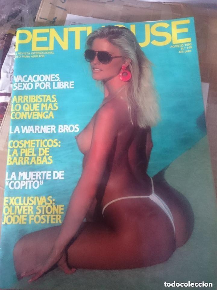 Revistas: PENTHOUSE - AGOSTO 1990 n 149 jodie foster - oliver stone