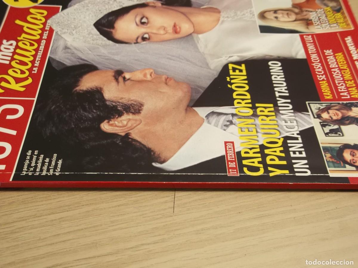 Revistas: REVISTA MAS RECUERDOS -KARINA- NINO BREAVO ACCIDENTE 2019