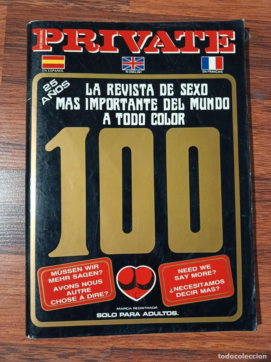 Revistas: PRIVATE 100. REVISTA PARA ADULTOS