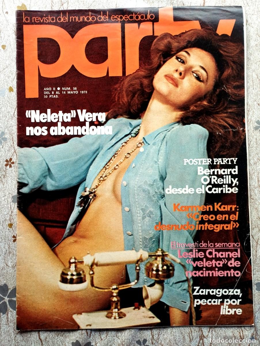 Zeitschriften: Revista Gay PARTY N&ordm; 56 / VICTORIA VERA, CARMEN CARRION, PATRICIA GRANADA, CHICOS...