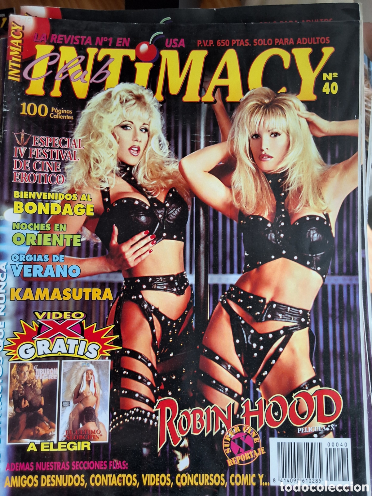 Magazines: Intimacy club revista erotica espa&ntilde;ola desnudos mujeres n&uacute;mero 40