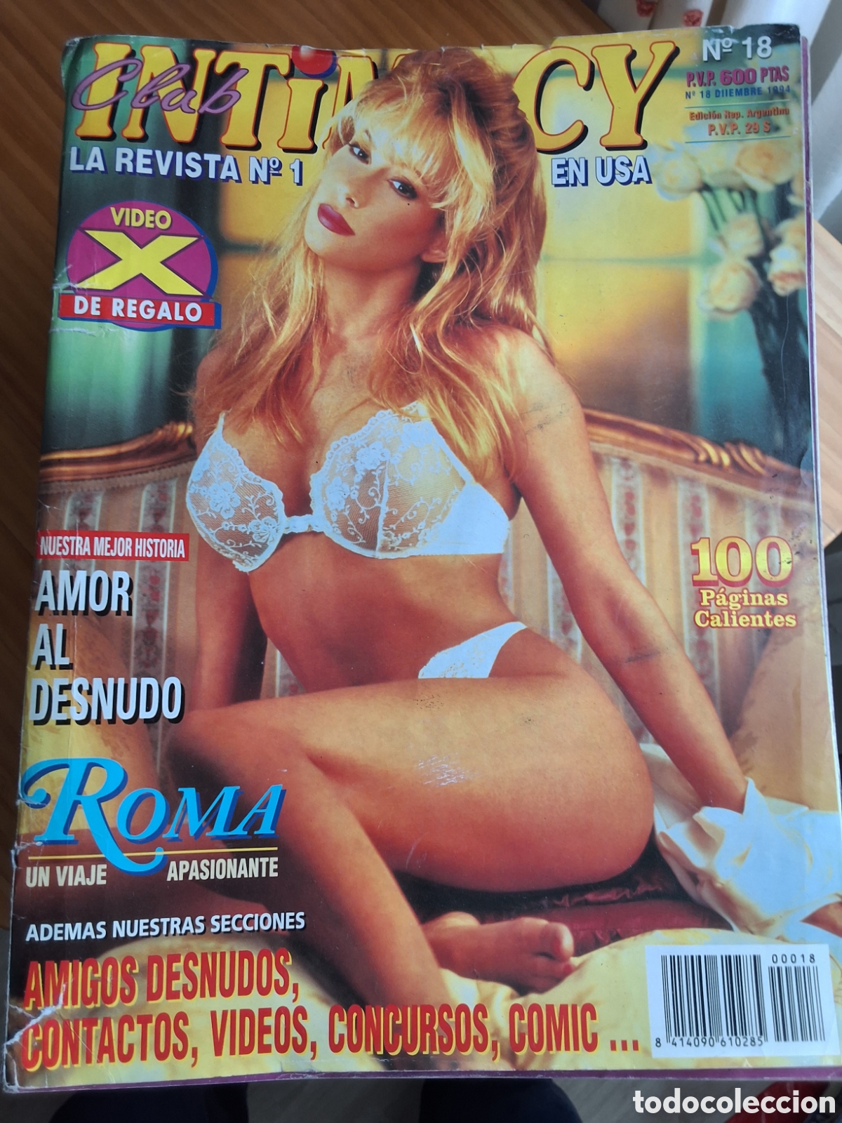 Zeitschriften: Intimacy club revista erotica espa&ntilde;ola desnudos mujeres n&uacute;mero 18
