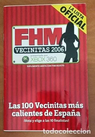 Revistas: SUPLEMENTO - LAS 100 VECINITAS - FHM VECINITAS 2006