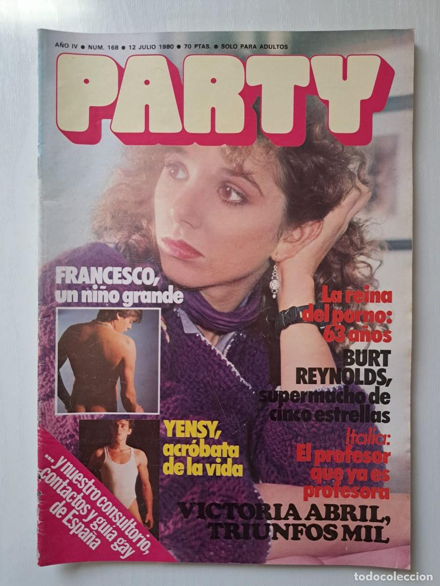 Revistas: Revista Party n&deg; 168. Burt Reynolds / Isabel Pantoja / Victoria Abril. LGTBIQ+