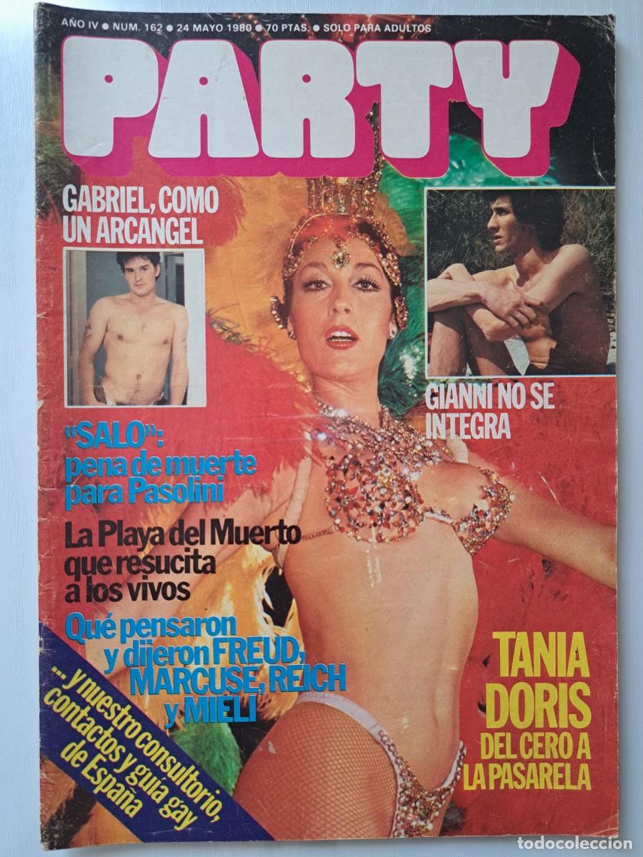 Revistas: Revista Party n&deg; 162. Pasolini / Cary Grant / Vilallonga / Tania Doris. LGTBIQ+