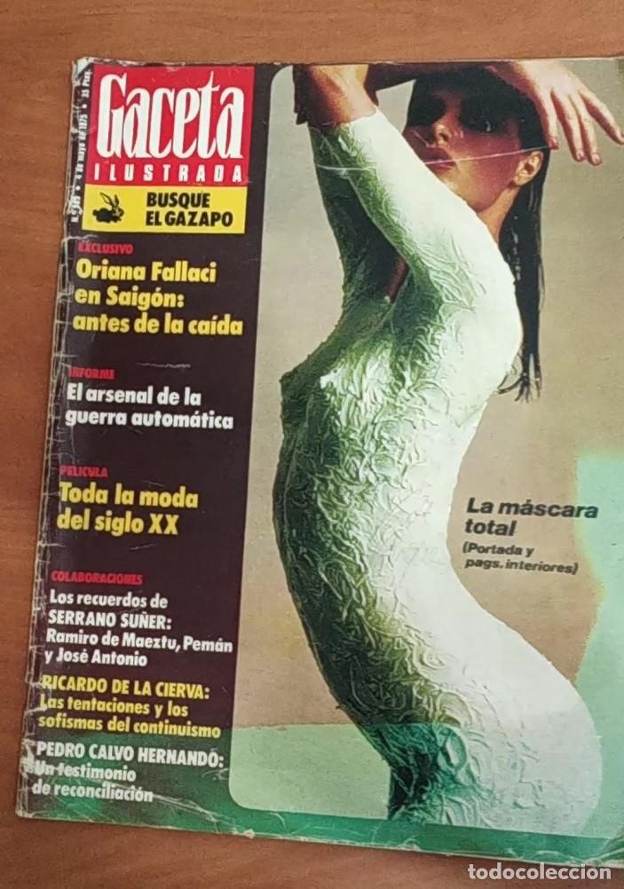 Revistas: Gaceta ilustrada N 969 -mayo 1975 -leer detalles