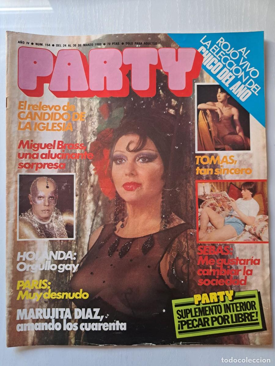 Revistas: Revista Party n&deg; 154. Leonardo Dantes / Miguel Brass / Marujita D&iacute;az / FAGC / Chico Party. LGTBI