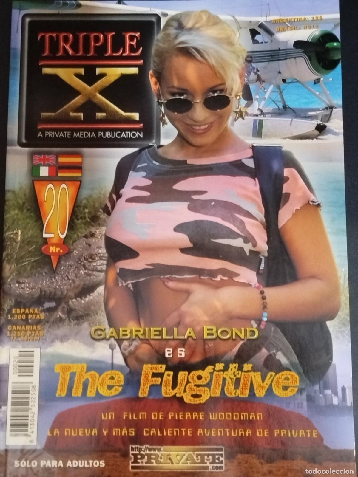 Revistas: REVISTA PORNO TRIPLE X N&ordm; 20 SOLO ADULTOS.