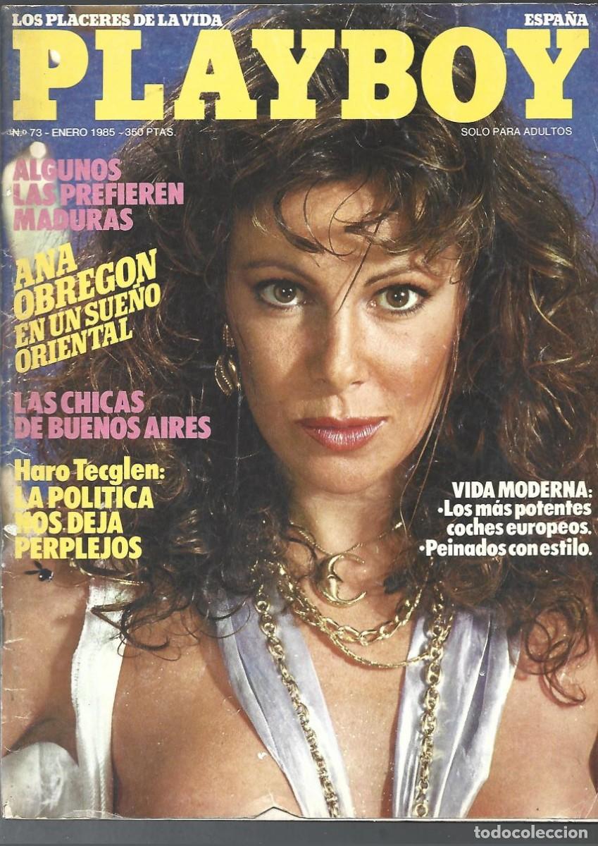 Journals: PLAYBOY 73 enero 1985 ANA OBREGON finalizada &uacute;ltima