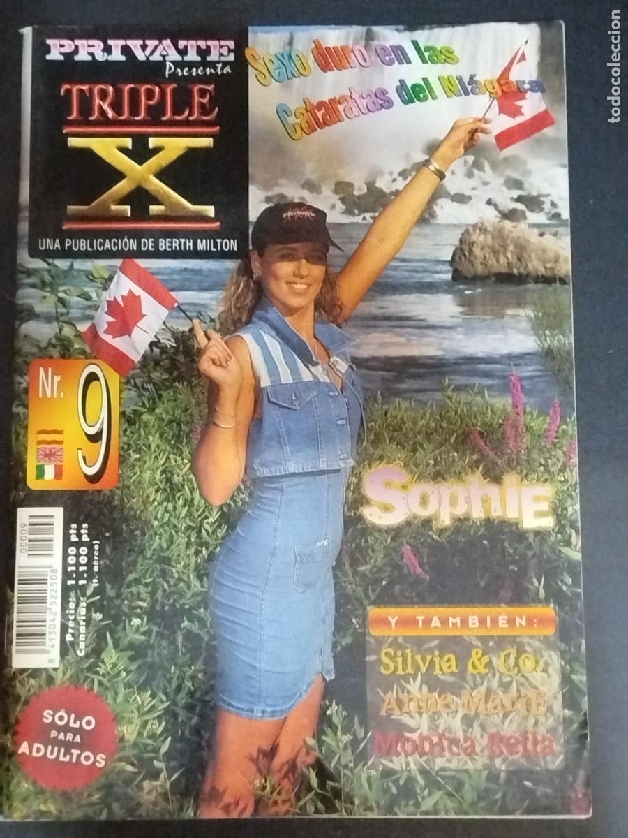 Revistas: MAGAZINE PRIVATE TRIPLE X N&ordm; 9 PORNO SOLO ADULTOS BERTH MILTON