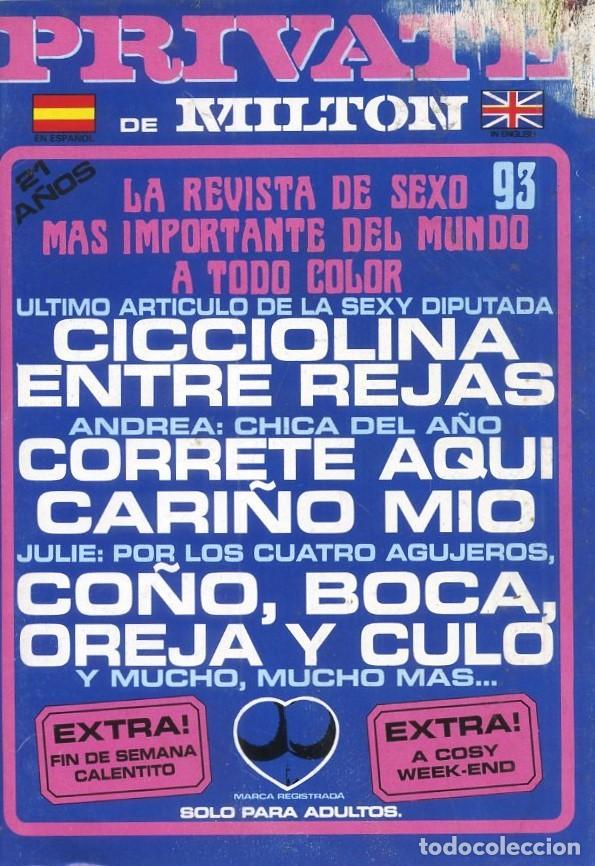 Revistas: REVISTA PARA ADULTOS PRIVATE N&ordm;93. REVIPOR-113