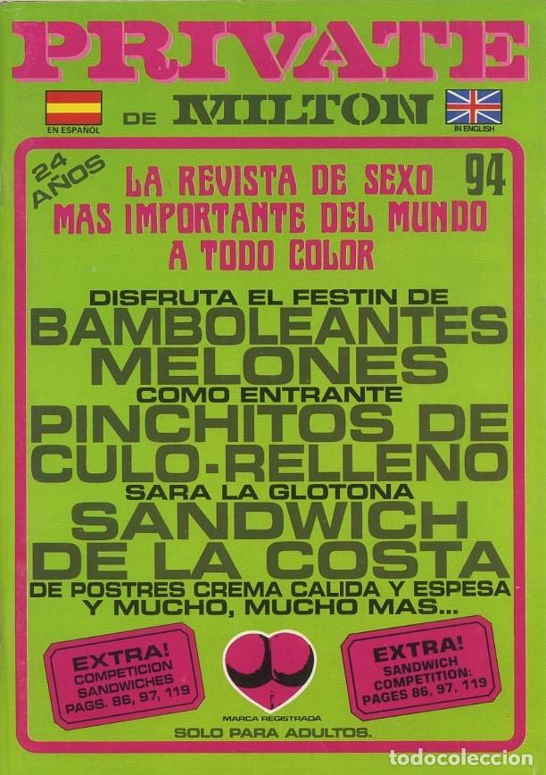 Revistas: REVISTA PARA ADULTOS PRIVATE N&ordm;94. REVIPOR-100