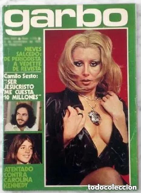 Magazines: GARBO - 1975 - INMA DE SANTIS, BRUCE LEE, MARIA CASAL, CAMILO SESTO, NIEVES SALCEDO . Lola Herrera