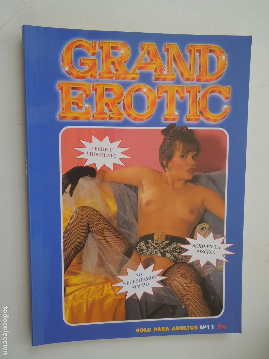 Revistas: GRAND EROTIC N&ordm; 1 REVISTA PORNO - REVISTA PORTNO A COLOR 66 PAGINAS 4 HISTORIAS - VER DETALLE