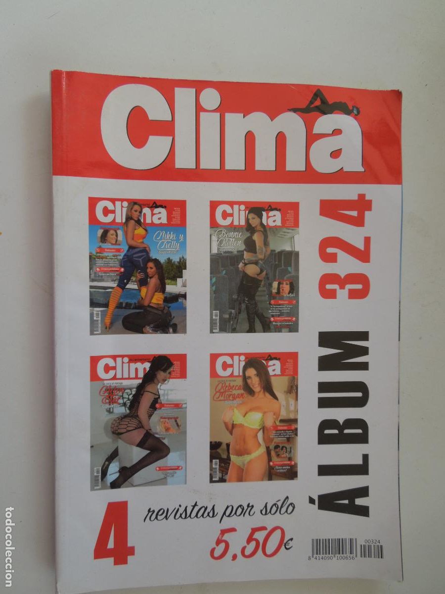 Revistas: CLIMA ALBUM 324 - 4 REVISTAS PORNO EROTICA SOLO PARA ADULTOS - VER FOTO