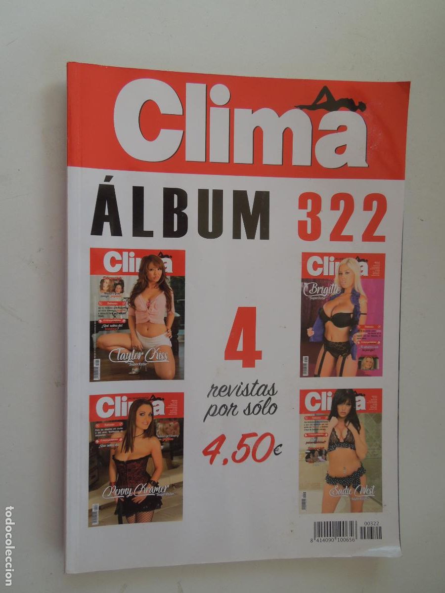 Revistas: CLIMA ALBUM 322 - 4 REVISTAS PORNO EROTICA SOLO PARA ADULTOS - VER FOTO