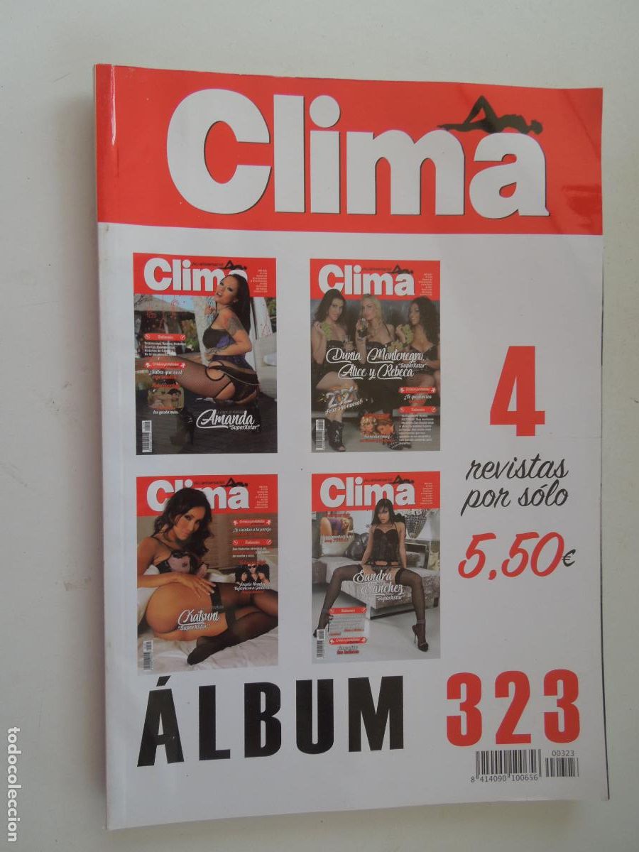 Revistas: CLIMA ALBUM 323 - 4 REVISTAS PORNO EROTICA SOLO PARA ADULTOS - VER FOTO