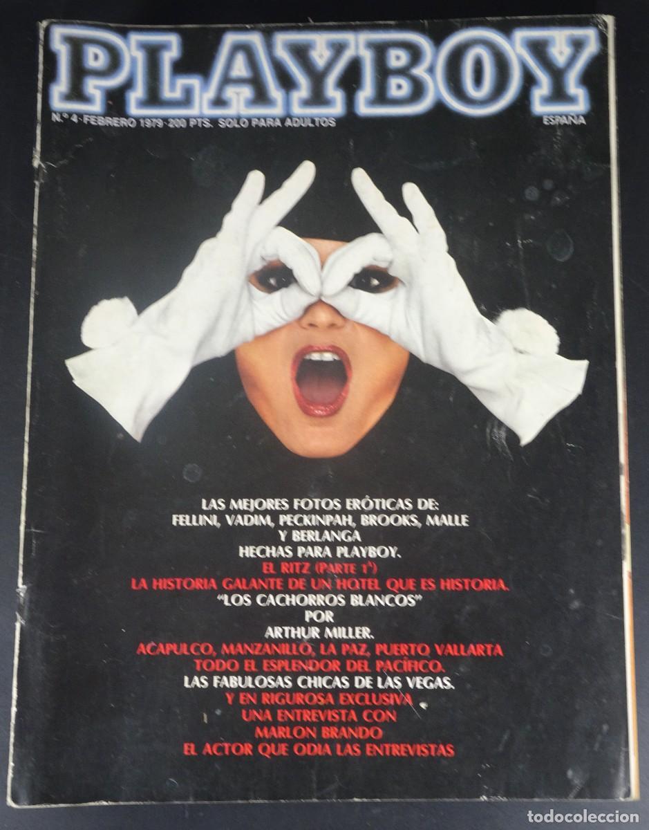 Revistas: MAGAZINE ER&Oacute;TICO, PLAYBOY N&ordm; 4 , (SIN POSTER) LEE ANN MICHELLE, 1979, BROOKE SHIELDS PRETTY BABY