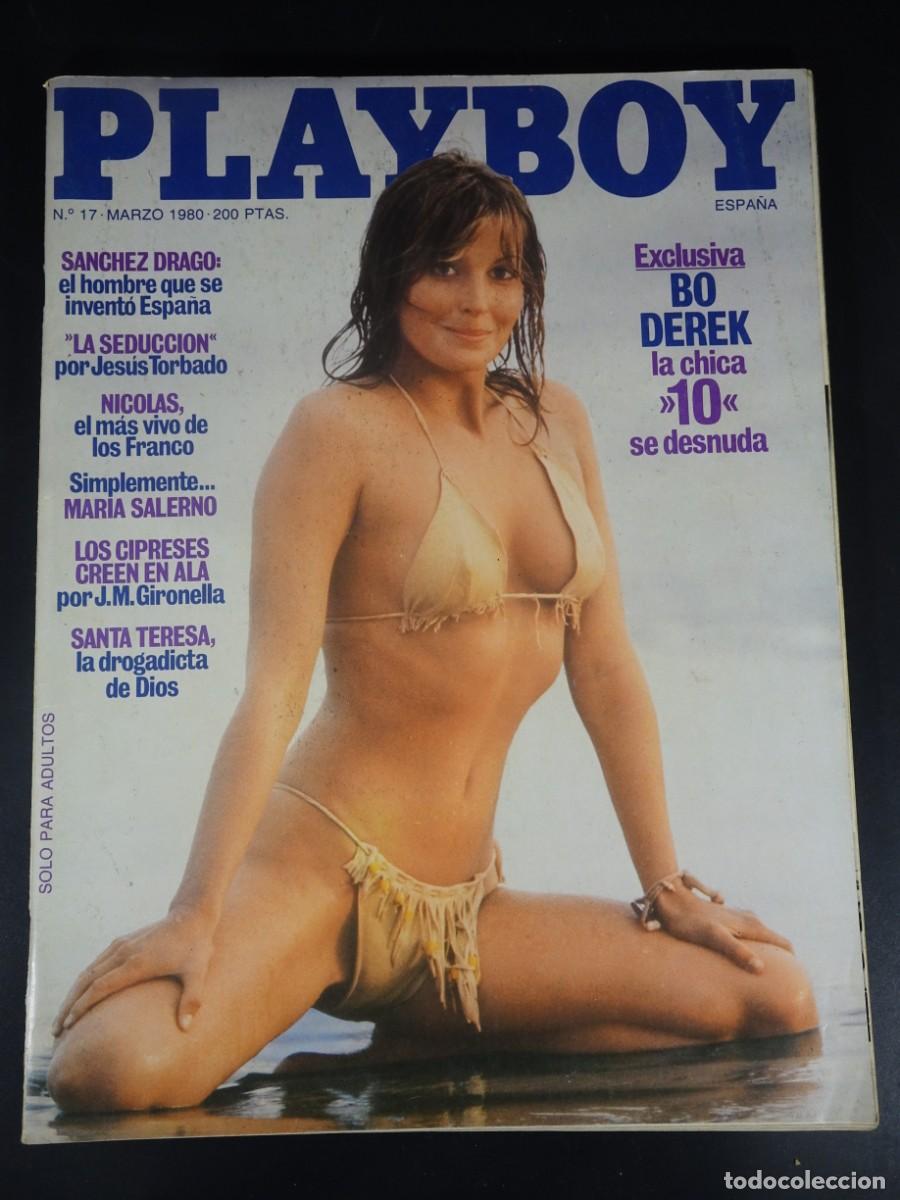Revistas: MAGAZINE ER&Oacute;TICO, PLAYBOY N&ordm; 17, BO DEREK, (SIN POSTER) , MARIA SALERNO, DEBRA PETERSON, VER FOTOS