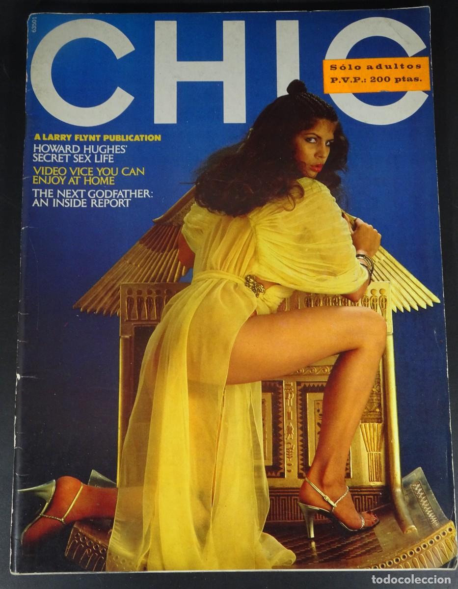 Journals: MAGAZINE ER&Oacute;TICO, CHIC LARRY FLINT N&ordm; 9 ,POSTER FARRAH , 1977, VER FOTOS