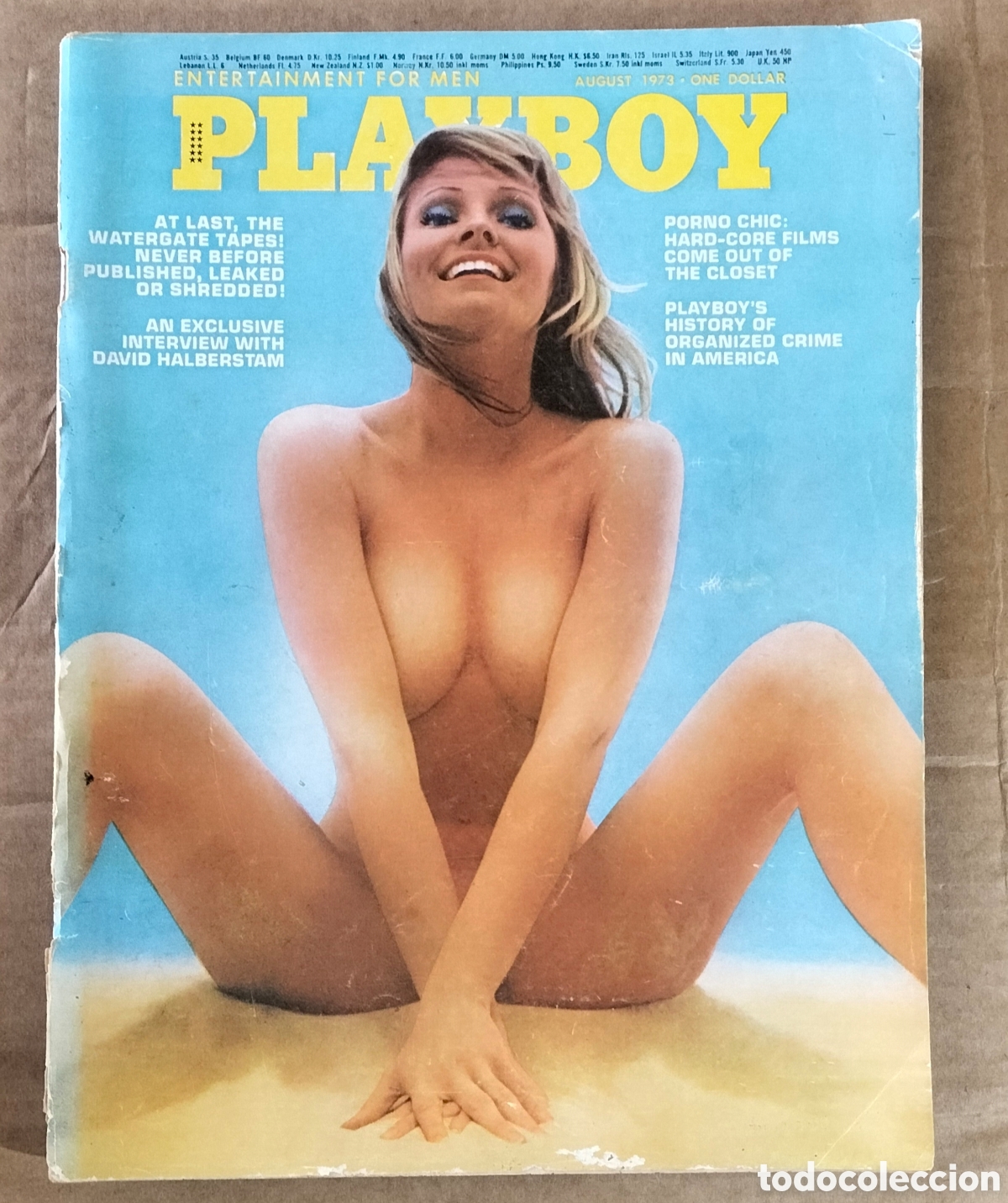 Magazines: Playboy americano. August 1973