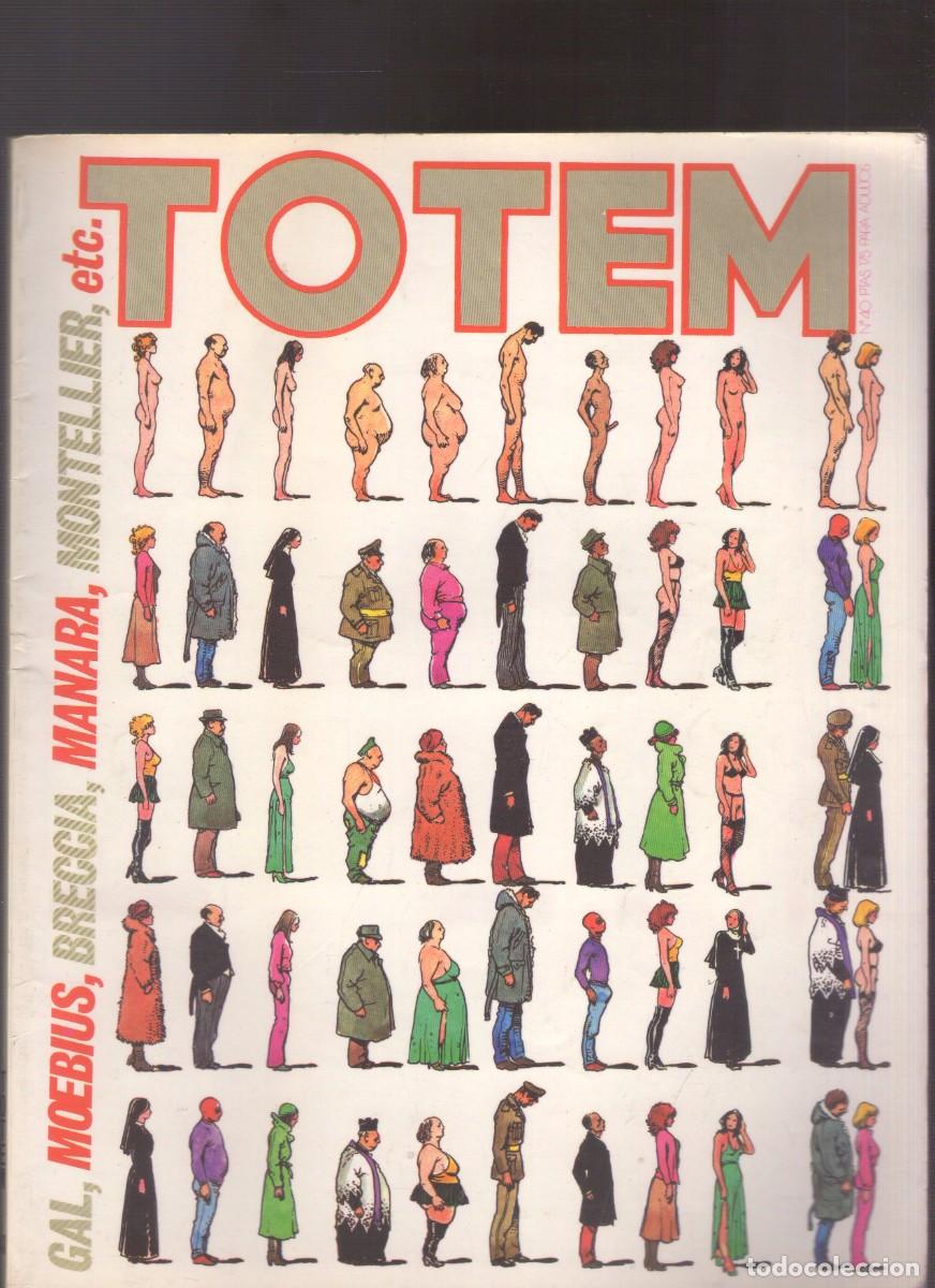 Revistas: Ac. La revista del nuevo C&oacute;mic: TOTEM para adultos / No. 40 / 1977