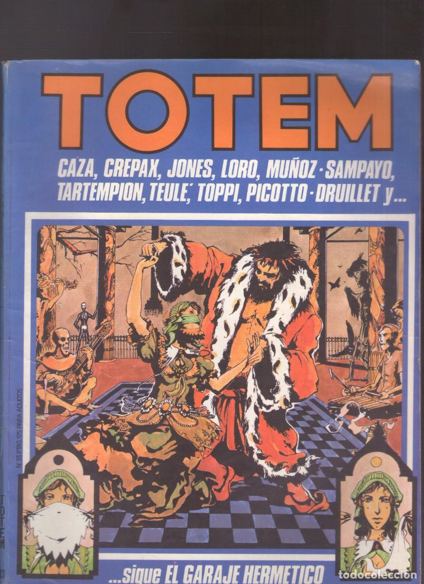 Revistas: Ac. La revista del nuevo C&oacute;mic: TOTEM para adultos / No. 33 / 1977