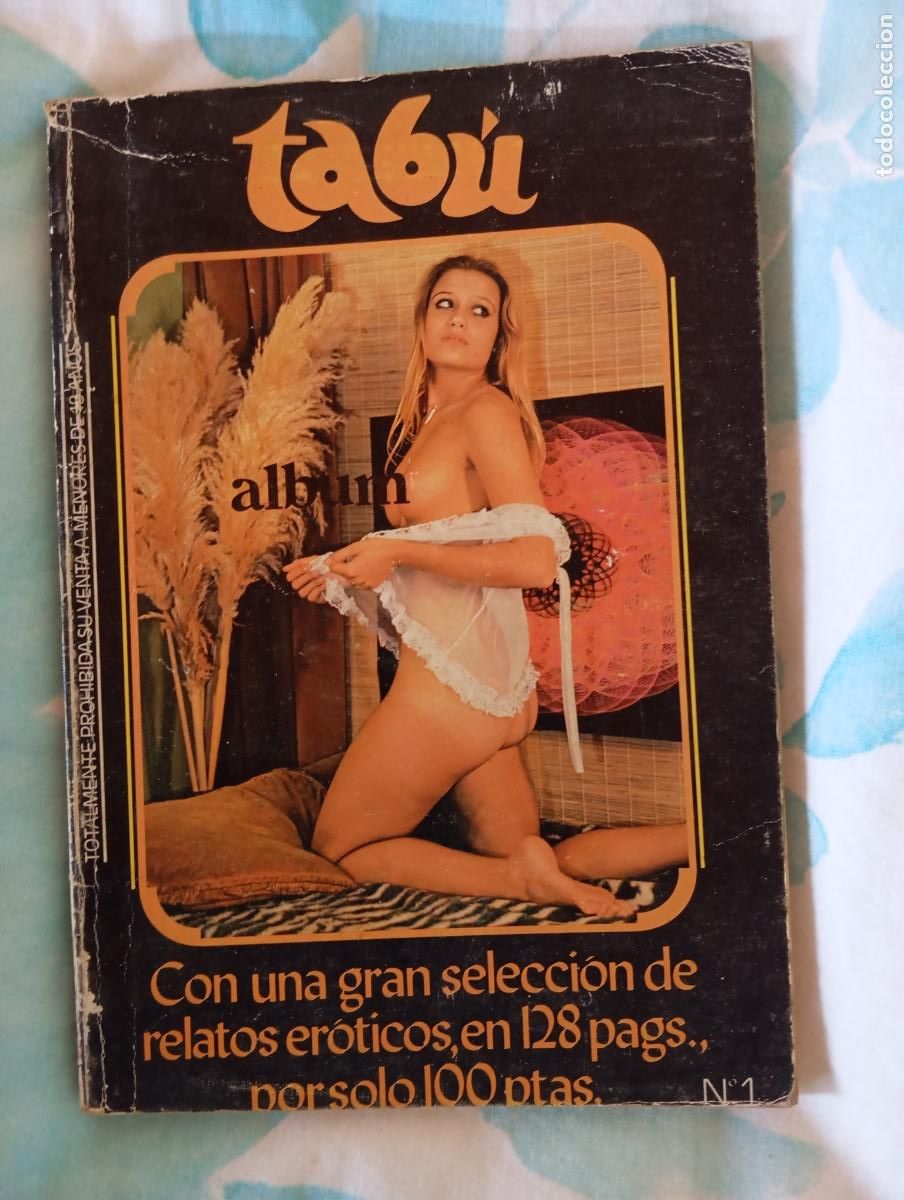 Revistas: Revista Tab&uacute; &Aacute;lbum n&ordm; 1. Joya del Coleccionismo Er&oacute;tico Vintage Contiene dos revistas