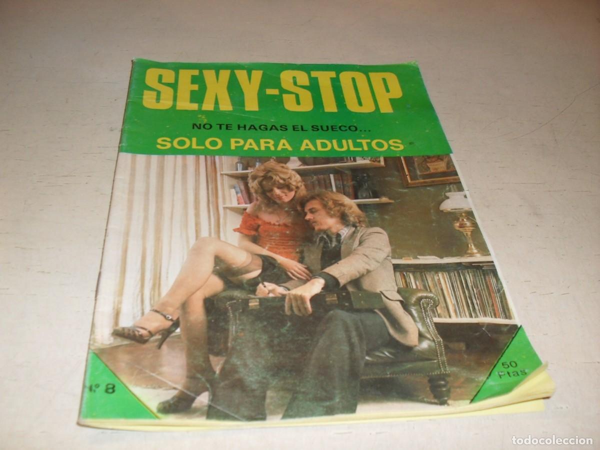 Magazines: FOTONOVELA(EROTICA)SEXY STOP N&ordm; 8;NO TE HAGAS EL SUECO,PARA ADULTOS.ANTALBE,1978