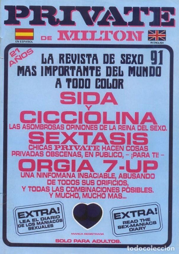 Zeitschriften: REVISTA PARA ADULTOS PRIVATE N&ordm;91. CON DESPERFECTOS REVIPOR-106