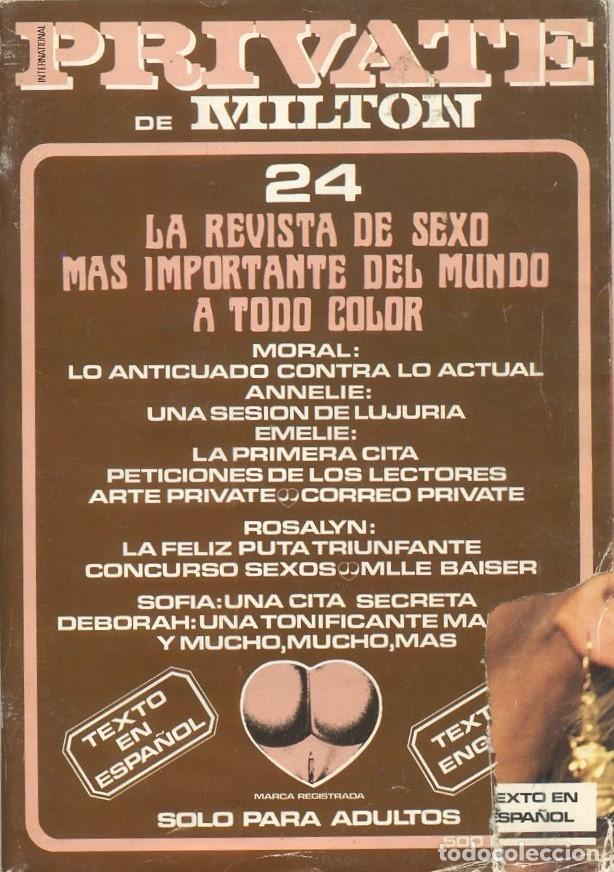 Zeitschriften: REVISTA PARA ADULTOS PRIVATE N&ordm;24.CON DESPERFECTOS REVIPOR-112