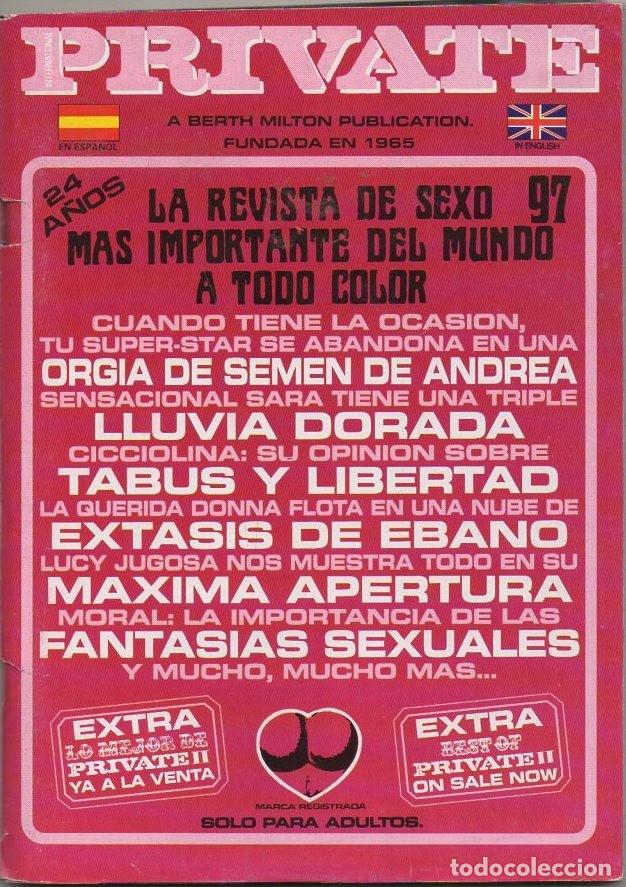 Zeitschriften: REVISTA PARA ADULTOS PRIVATE N&ordm;97. CON DESPERFECTOS REVIPOR-119