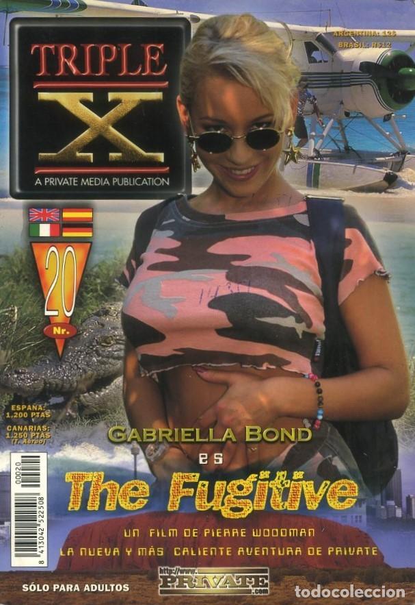Revistas: REVISTA PARA ADULTOS PRIVATE TRIPLE X N&ordm;20. CON DESPERFECTOS REVIPOR-157