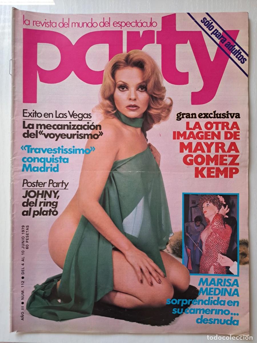 Revistas: Revista Party n&deg; 112. Mayra G&oacute;mez Kemp, Marisa Medina, Laura Antonelli, Marina Rosell, lgtb