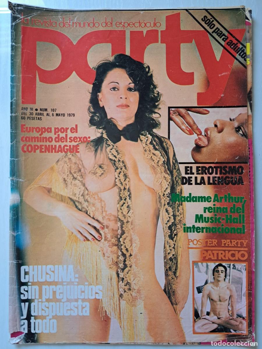 Revistas: Revista Party n&deg; 107. Madame Arthur, Ma. Jos&eacute; Cantudo, lgtb