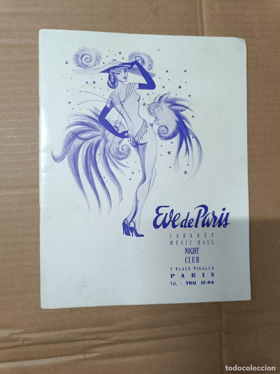 Revistas: ANTIGUA REVISTA EROTICA EVE DE PARIS, CABARET, MUSIC HALL , MUJERES DESNUDAS - P18
