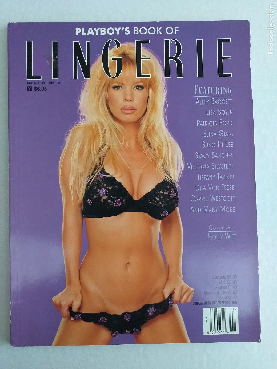 Revistas: PLAYBOY&acute;S BOOK OF LINGERIE - 22 Diciembre 1997 -