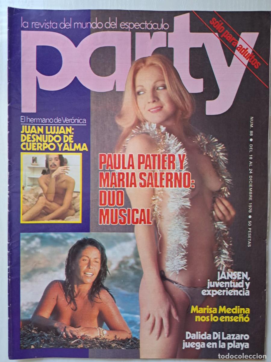 Revistas: Revista Party n&deg; 88. Juan Luj&aacute;n, Dalida di L&aacute;zaro, Nicole, Marisa Medina, Maria Salerno, lgtb