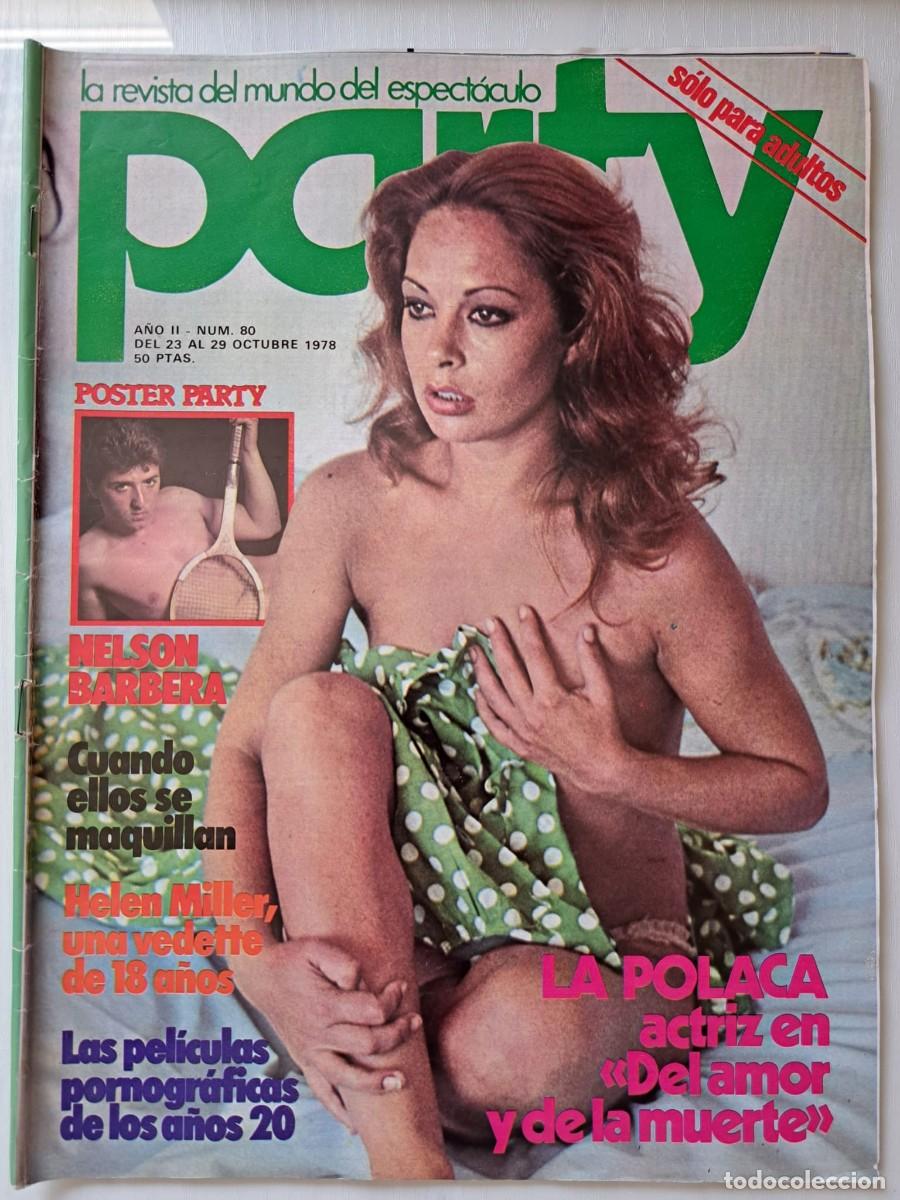 Revistas: Revista Party n&deg; 80. La Polaca, Helen Miller, Nelson Barbera, Amparo Mu&ntilde;oz, Pedro Mari S&aacute;nchez, lgtb