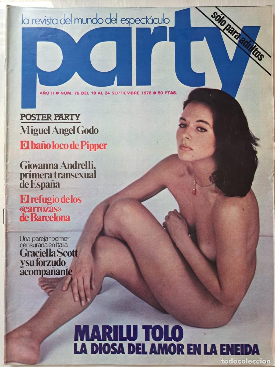 Revistas: Revista Party n&deg; 75. Piper, Maril Tolo, Miguel Angel God&oacute;, Giovanna Andrelli Graziella Scott, lgtb,