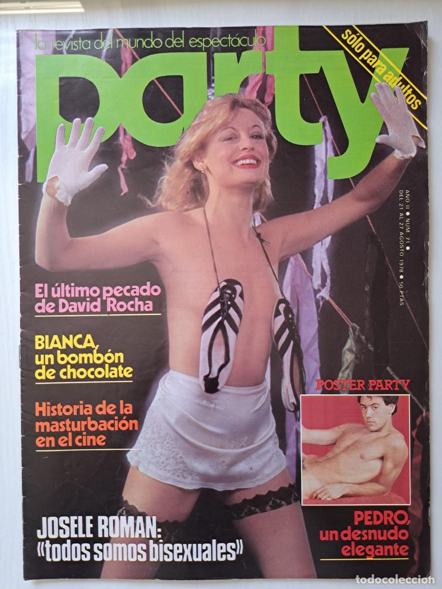 Revistas: Revista Party n&deg; 71 . David Rocha, Josele Rom&aacute;n, Raquel Evans, Lyn Enderson, lgtb.