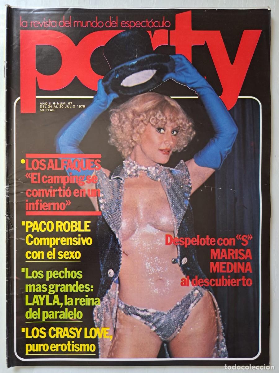 Revistas: Revista Party n&deg; 67. Oca&ntilde;a, Sebastiane, Paco Roble, Marisa Medina, cine gay, Crazy Love, lgtb.