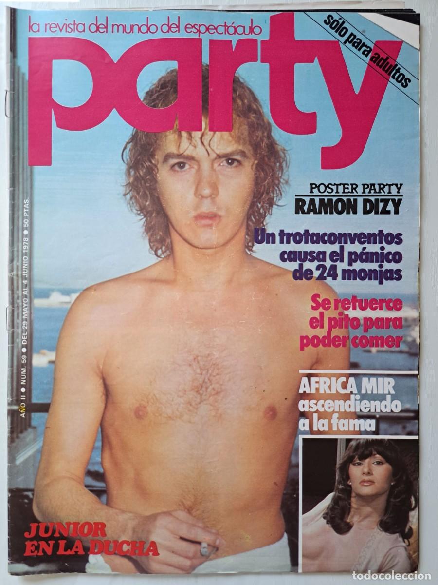 Revistas: Revista Party n&deg; 59. Junior, Africa Mir, Ram&oacute;n Dizy, Escamillo, lgtb.