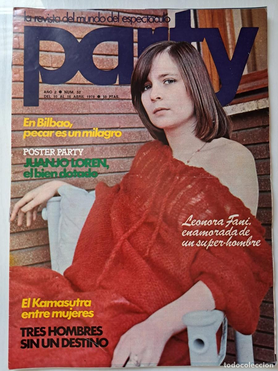 Zeitschriften: Revista Party n&deg; 52. Juanjo Loren, Leonora Fani, lgtb.