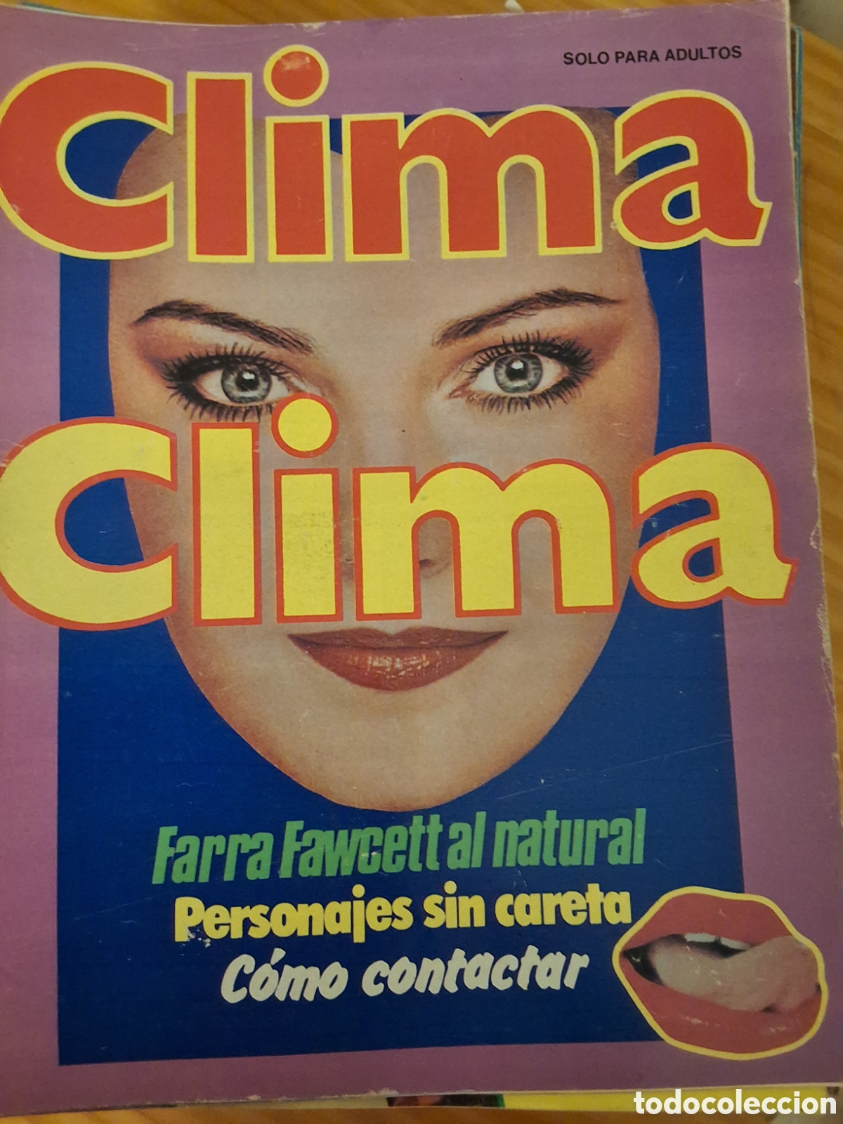 Zeitschriften: Clima revista erotica espa&ntilde;ola desnudos mujeres n&uacute;mero 74 a&ntilde;o 1980
