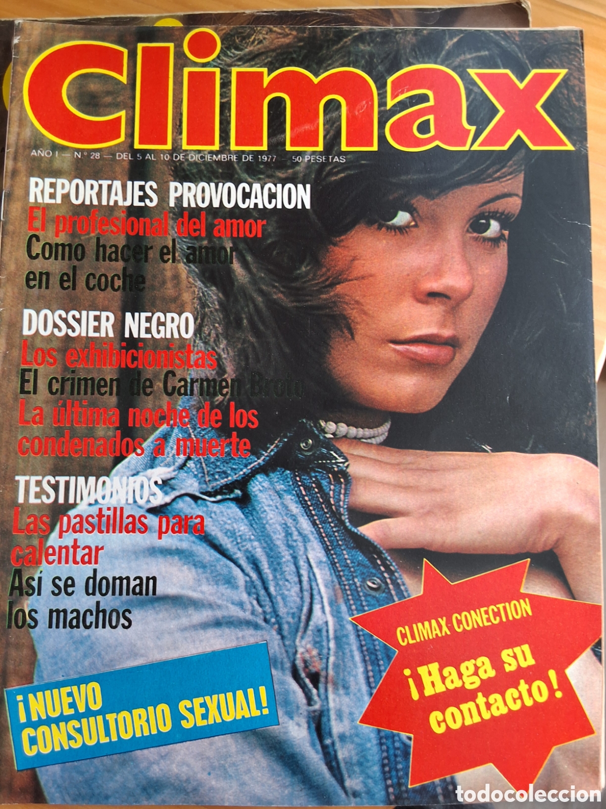 Revistas: Climax revista erotica espa&ntilde;ola desnudos mujeres n&uacute;mero 28 a&ntilde;o 1977/12