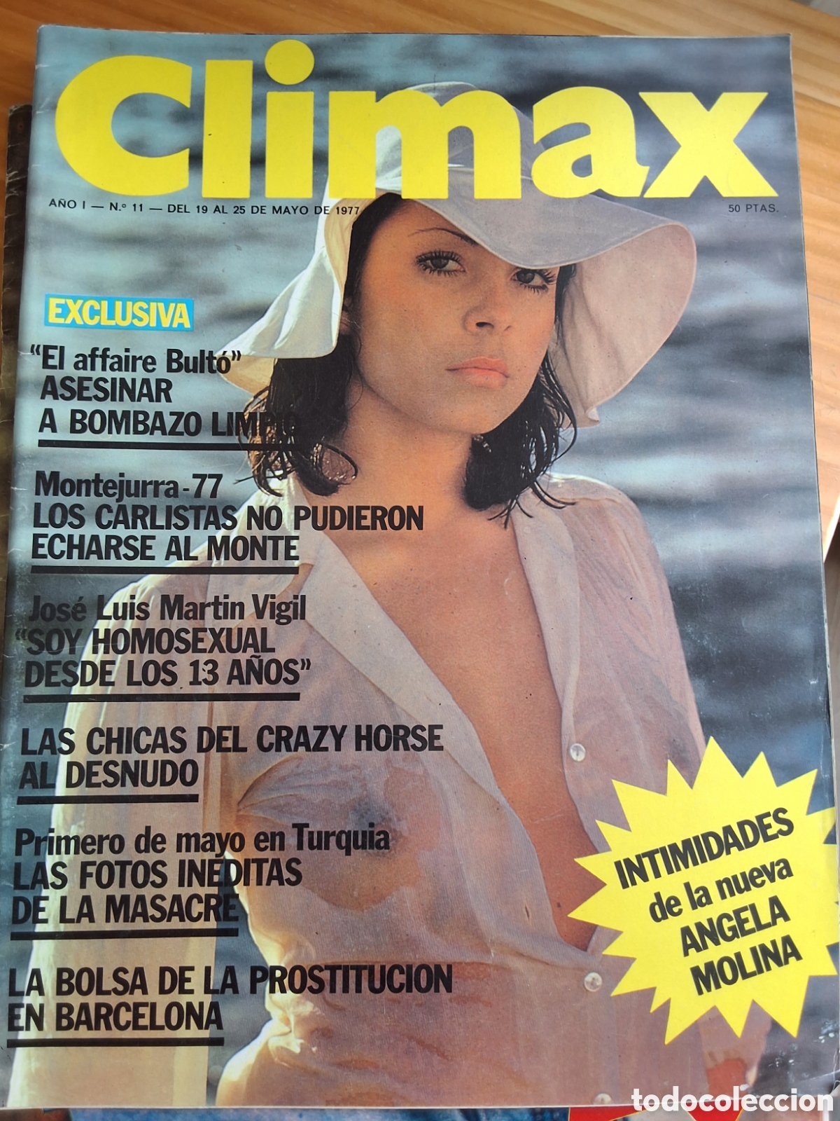 Revistas: Climax revista erotica espa&ntilde;ola desnudos mujeres n&uacute;mero 11 a&ntilde;o 1977/5