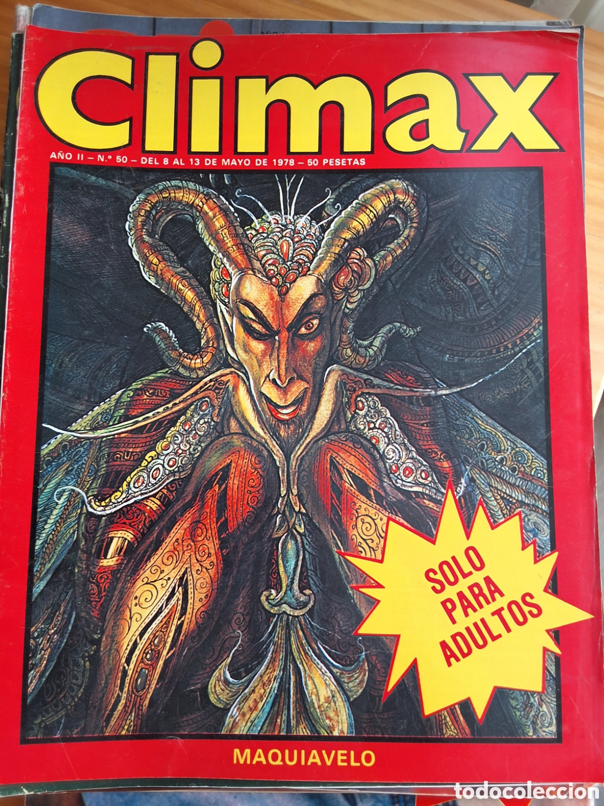 Revistas: Climax revista erotica espa&ntilde;ola desnudos mujeres n&uacute;mero 50 a&ntilde;o 1978/5