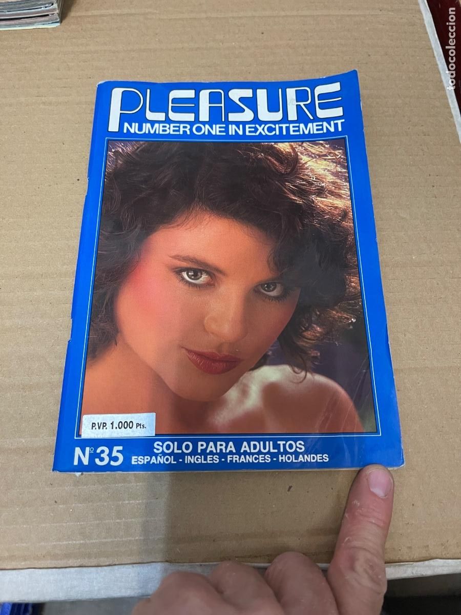 Revistas: Pleasure n&uacute;mero 35 revista sexo para adultos X porno